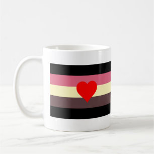Fetma Pride Flagga Kaffemugg