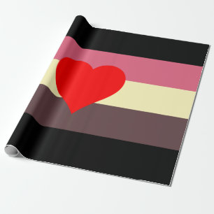 Fetma Pride Flagga Presentpapper