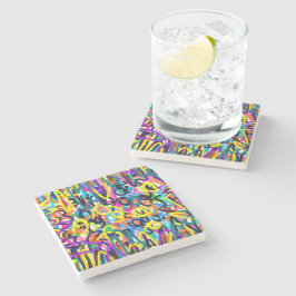 Fetstig popup-artikel stenunderlägg