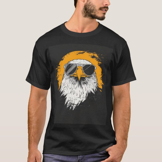 Fetstiga utskrifter - naturinspirerad konst t shirt (Framsida)