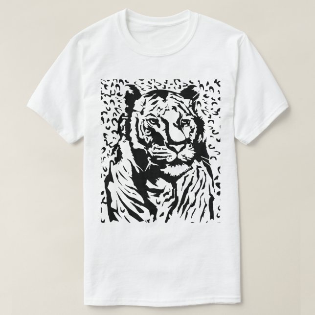 Fetstiger T-Shirt - Handdragen Exklusiv (Design framsida)
