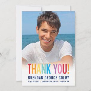 Fetstil för PHOTO-TACK med fet stil, färgstark Inbjudningar