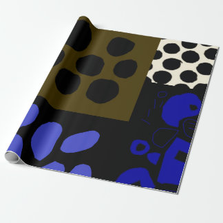 fetstil papper med punkter presentpapper