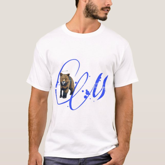 Fetstilgrafik - Manar s T-Shirt (Framsida)