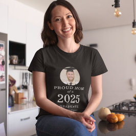 Fetstilstext Photo Proud Mamma från 2023 Student T Shirt
