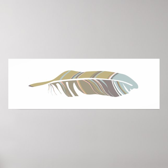 Fetstilt ludd Neutralt Art Skriv ut väggdekor Poster (Framsidan)