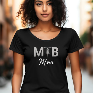 Fetstiskt MTB Mamma för Mamma Mor Mountain Biker T Shirt