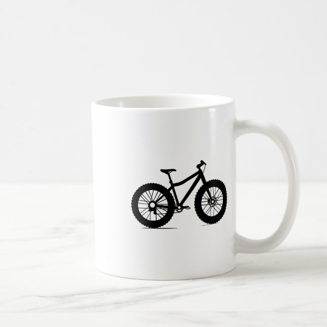 Fett cykelutrustning Fett däck cykel Cykel  Kaffemugg (Höger)