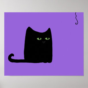 Fett kattlilatryck (anpassadet) poster