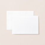 Fett-kort Folierat Kort<br><div class="desc">Skapa ditt eget vita,  anpassningsbara,  minimalistiska stil som enkelt kan uppdateras med foto och text. Om du behöver hjälp med att anpassa den här produkten kontaktar du mig med hjälp av meddelandeknappen nedan så kommer jag att vara lycklig för att hjälpa till.</div>