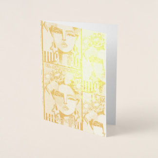 Fett-kort Folierat Kort