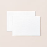 Fett-kort Folierat Kort<br><div class="desc">Skapa dina egna vita Anpassningsbar,  minimalistiskt stil som enkelt kan uppdateras med foto och text. Om du behöver hjälp med att anpassa den här produkten kontaktar du mig med hjälp av meddelandeknappen nedan så kommer jag att vara lycklig för att hjälpa till.</div>