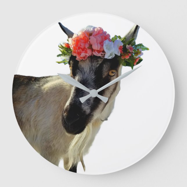 Fett med blomma krona, djur med blomma krona, stor klocka (Framsida)