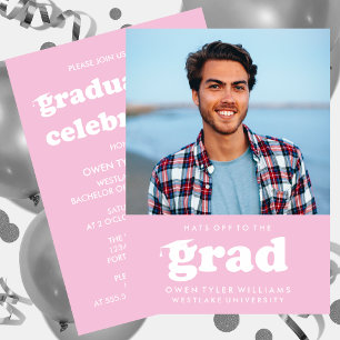 FETT RETRO HATTAR AV TILL EXAMENSFOTO EXAMESINBJUD INBJUDNINGAR