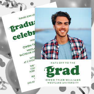 FETT RETRO HATTAR AV TILL EXAMENSFOTO EXAMESINBJUD INBJUDNINGAR