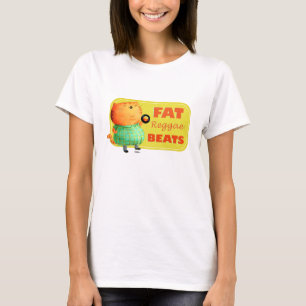 Fettig fettig fet Reggaekatt T-shirt