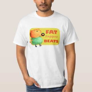 Fettig fettig fet Reggaekatt Tee Shirt