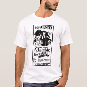 Fettiga Arbuckle 1921 filmar annonseringpengar T Shirt