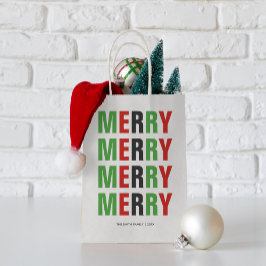 Fettiv "Merry"-jul i Brev
