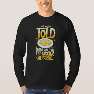 Fettuccine Alfredo Kyckling Sås Recept Vegan Past T Shirt