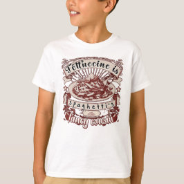 Fettucin är Spaghettis Finare Cousin T Shirt