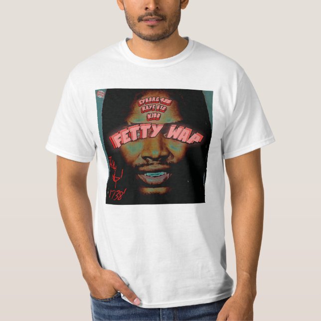 Fetty Wap Classic T Shirt (Framsida)