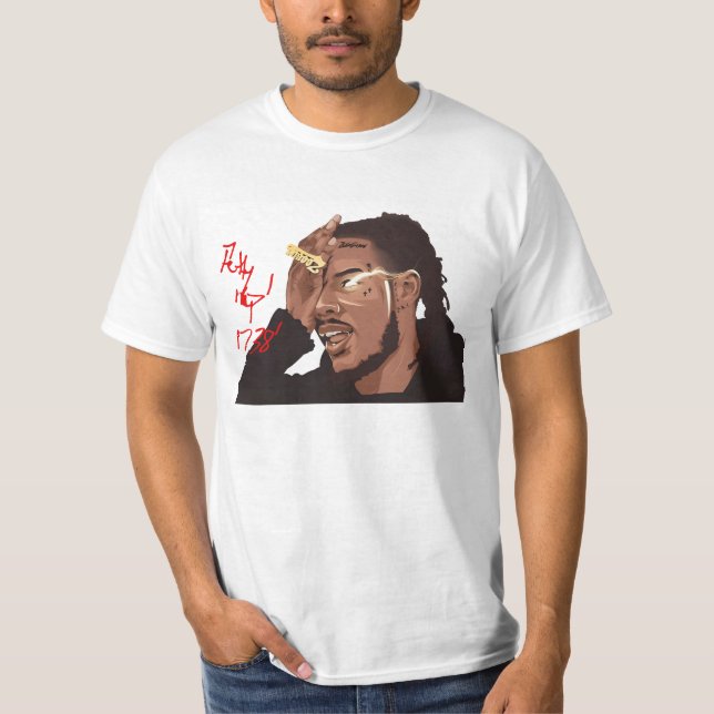 Fetty Wap-sångare T Shirt (Framsida)