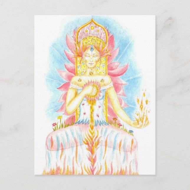 Feu intérieur vykort (Framsida)