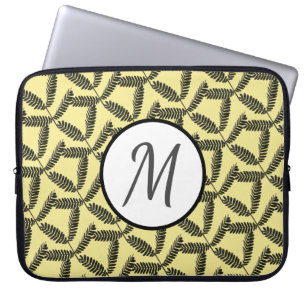 Fever Träd Löv Monogram Computer Laptop sleeve