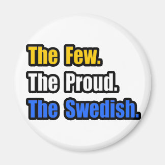 Few Proud svensk Magnet