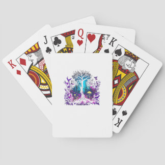 Fey gotisk emo goblincore-estetik Skogs Grafi Casinokort