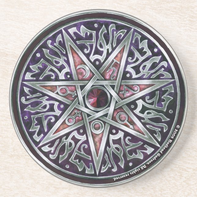 Fey-Underlägg stjärna Underlägg (Framsidan)