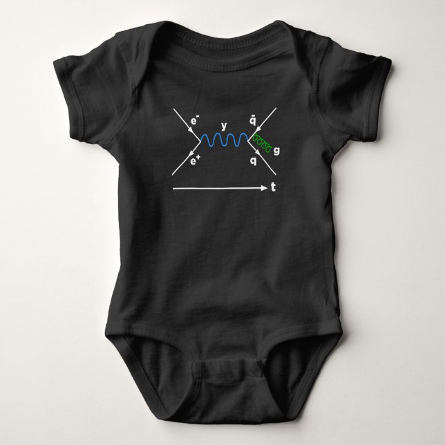 Feynman Diagram Fysisk ekvationsfysiker T Shirt (Framsida)