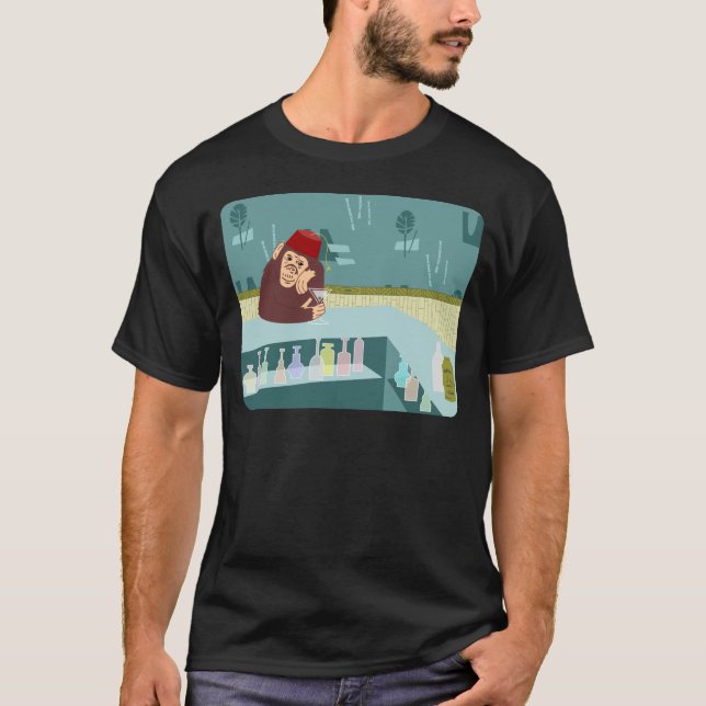 Fez apaMartini pub Tee (Framsida)