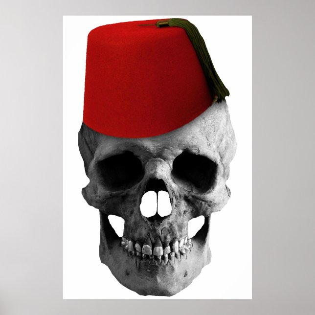 Fez av Effendi: En skalles egyptiska berättelse Poster (Framsidan)