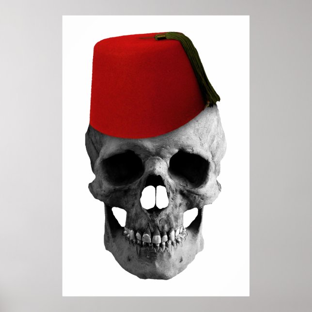 Fez av Effendi: En skalles egyptiska berättelse Poster (Framsidan)