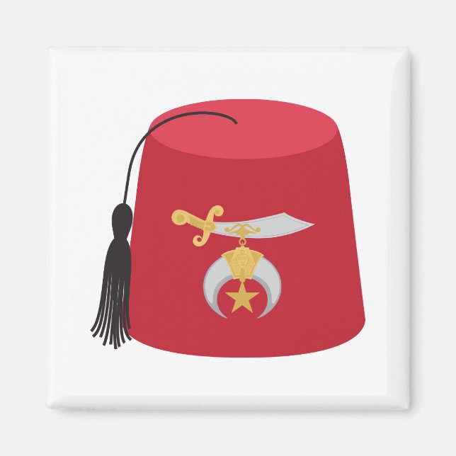 Fez Hat Magnet (Framsidan)