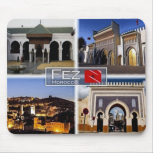 FEZ Marocko - Mousepad Musmatta