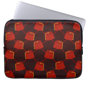 Fez Mönster Laptop Fodral