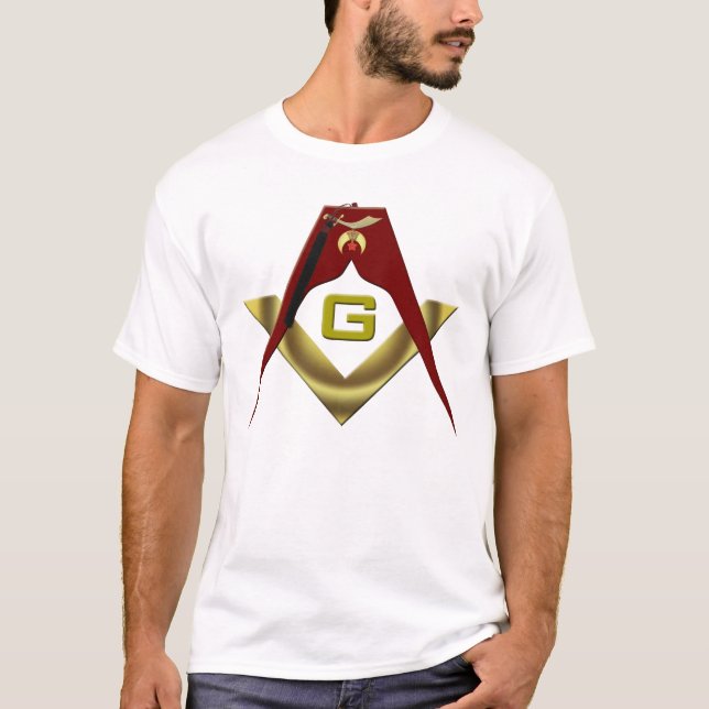 Fez och masonsna t shirt (Framsida)