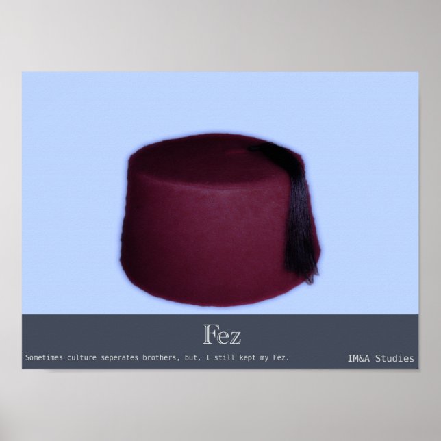 Fez Poster (Framsidan)