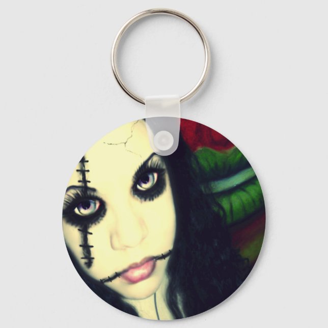 Fezzie Ferocious Keychain: Morbid Doll Nyckelring (Framsida)