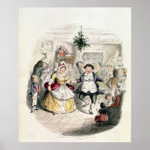 Fezziwigs Boll, från "Jul Sång" Poster