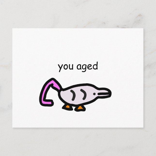 FF "Grattis på födelsedagen"-kort Vykort (Framsida)