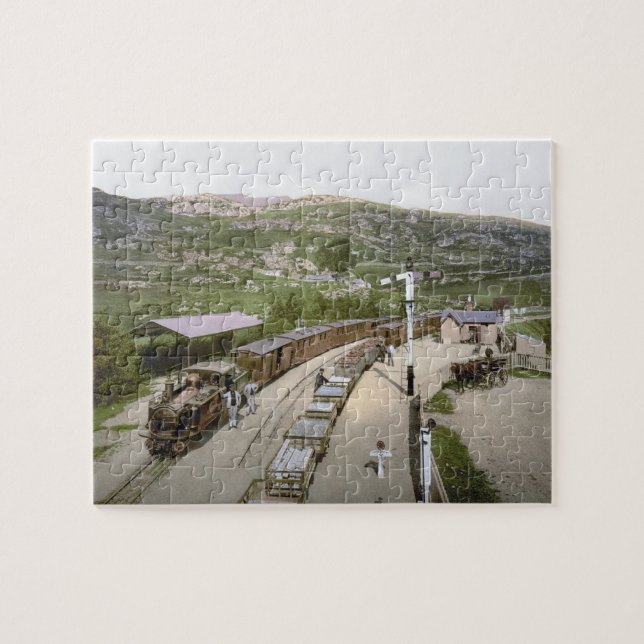 Ffestiniog järnvägpussel pussel (Horisontell)