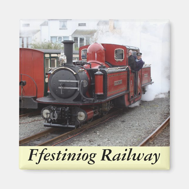 Ffestiniog Railway Magnet (Framsidan)