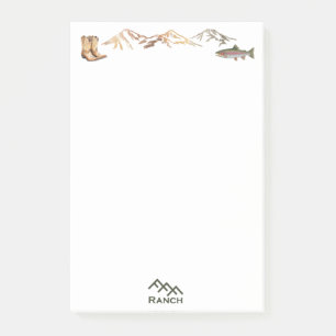 FFF Ranch Post-it Block