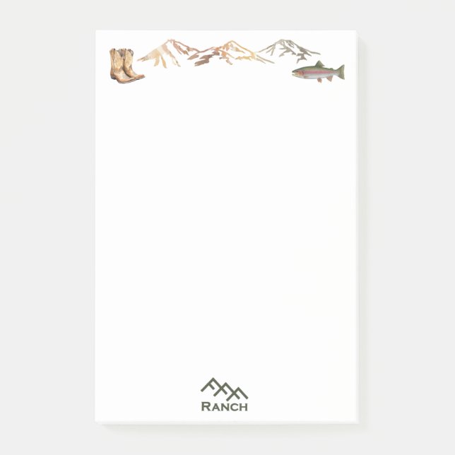 FFF Ranch  Post-it Block (Framsida)