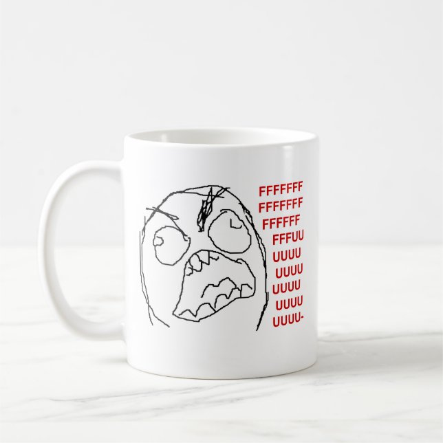 FFFFUUUUU KAFFEMUGG (Vänster)