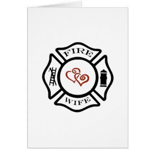 FFFireWife Hälsningskort